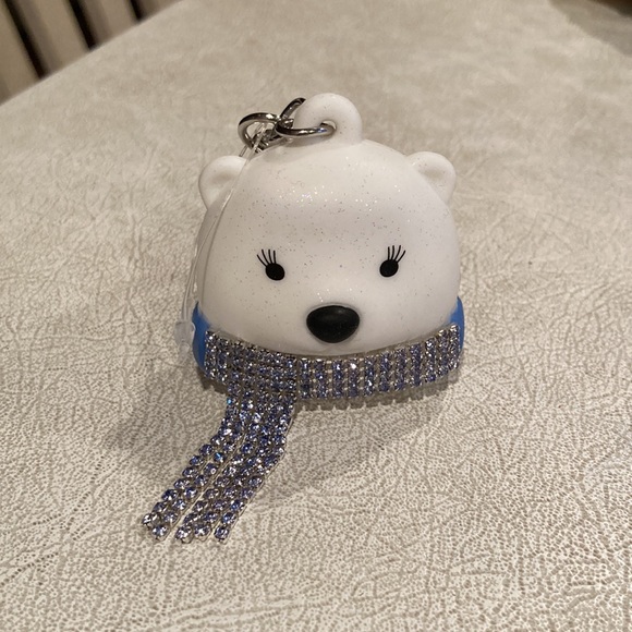 Bath and body works polar bear hand sanitizer holder NWOT - Picture 2 of 3